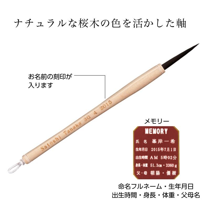 即納 最大半額 赤ちゃん筆 光文堂 髪の毛 ファーストヘア 出産祝い 胎毛筆 ヨーロピアンミニメモリー付 Cisama Sc Gov Br