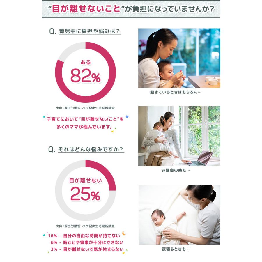 ベビーモニター 首振りモデルベビーカメラ BM-GP1A |  | 02