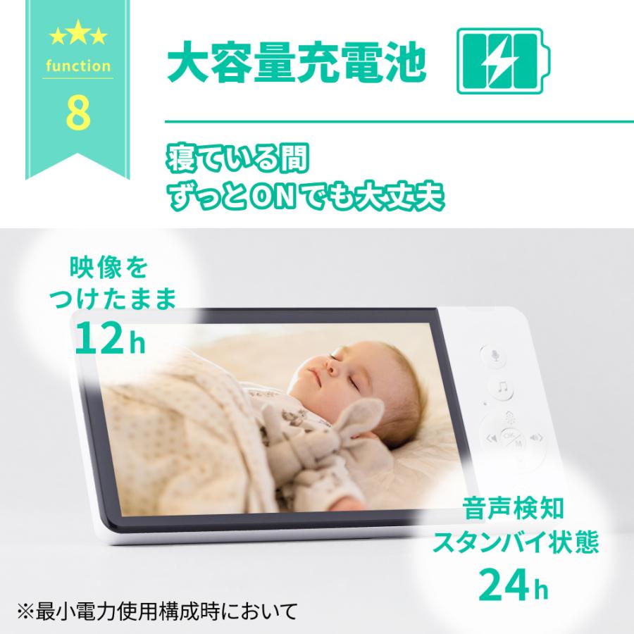 録画機能搭載 ベビーモニター CU-CAA1 ママの厳選された8つのニーズを搭載した ベビーカメラ 見守りカメラ |  | 12
