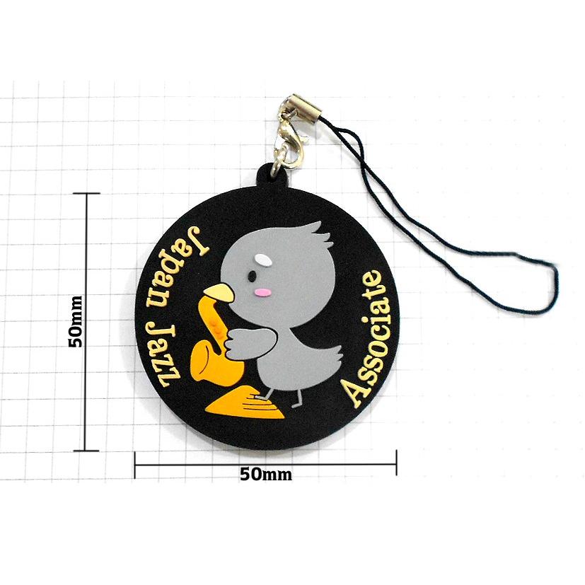 ジャズ吉くん　ゆるキャラトレカ かわいい】ジャズ吉くん ラバーストラップ【キャンペーン対象