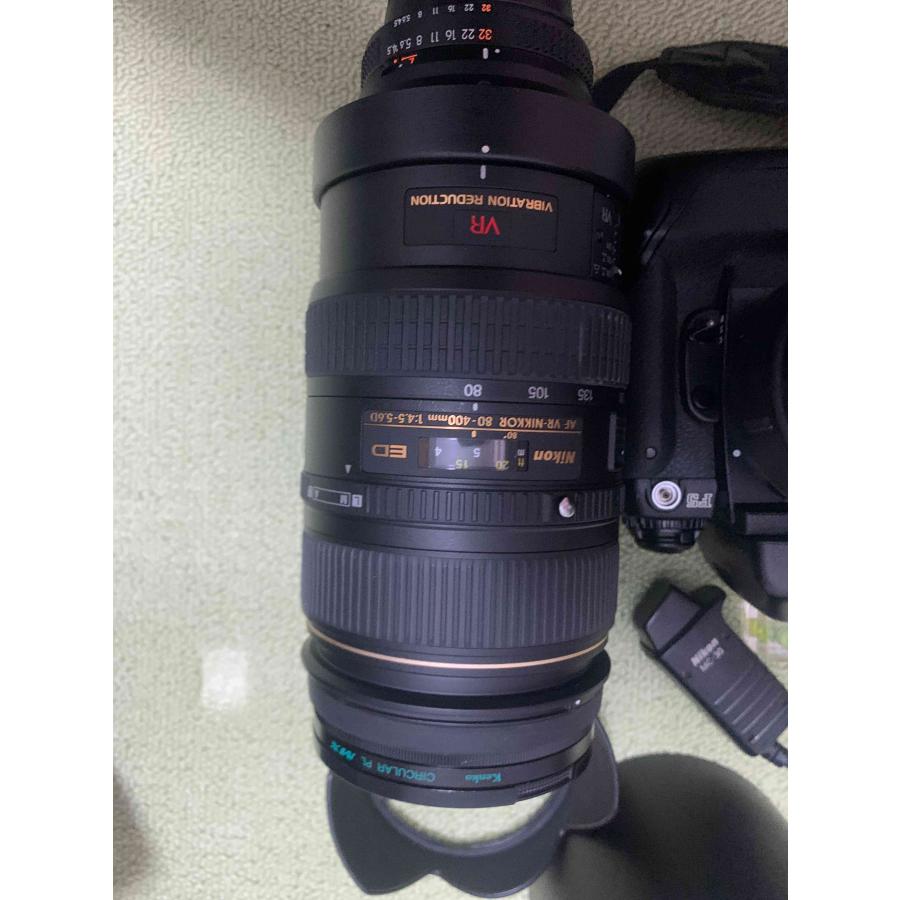 【中古】Nikon F5/AF VR Zoom-Nikkor 80-400mm f/4.5-5.6D ED　セット販売_1