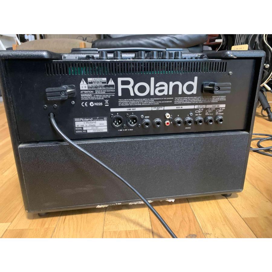 中古】ROLAND / AC-90 Acoustic Chorus 高音質ギターボーカルアンプ90W 