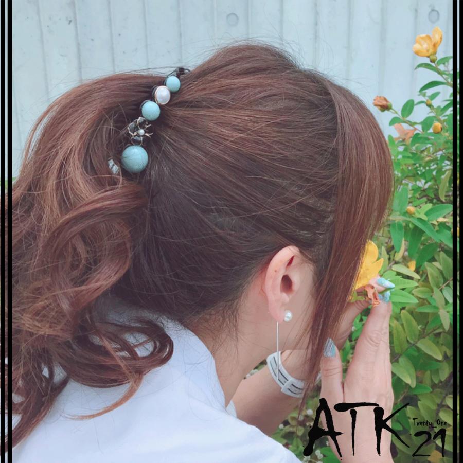 フラワー パール カラーサークル バナナクリップ 髪留め しっかり留まる 挟むだけ ヘアクリップ レディース 簡単ヘアアレンジ ヘアアクセサリー Bnn Atk21 通販 Yahoo ショッピング
