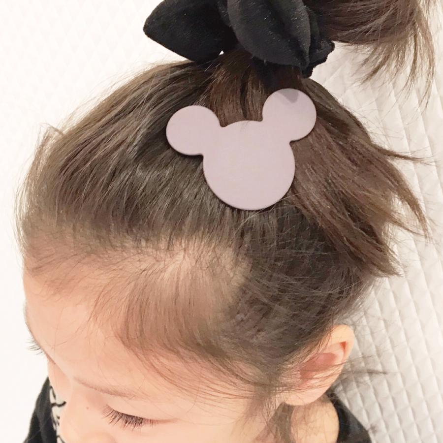 ミッキーモチーフ マットカラー パッチンピン パッチン留め スリーピン 人気 可愛い 髪留め キッズ 子供 レディース ヘアアクセサリー Hpp Atk21 通販 Yahoo ショッピング