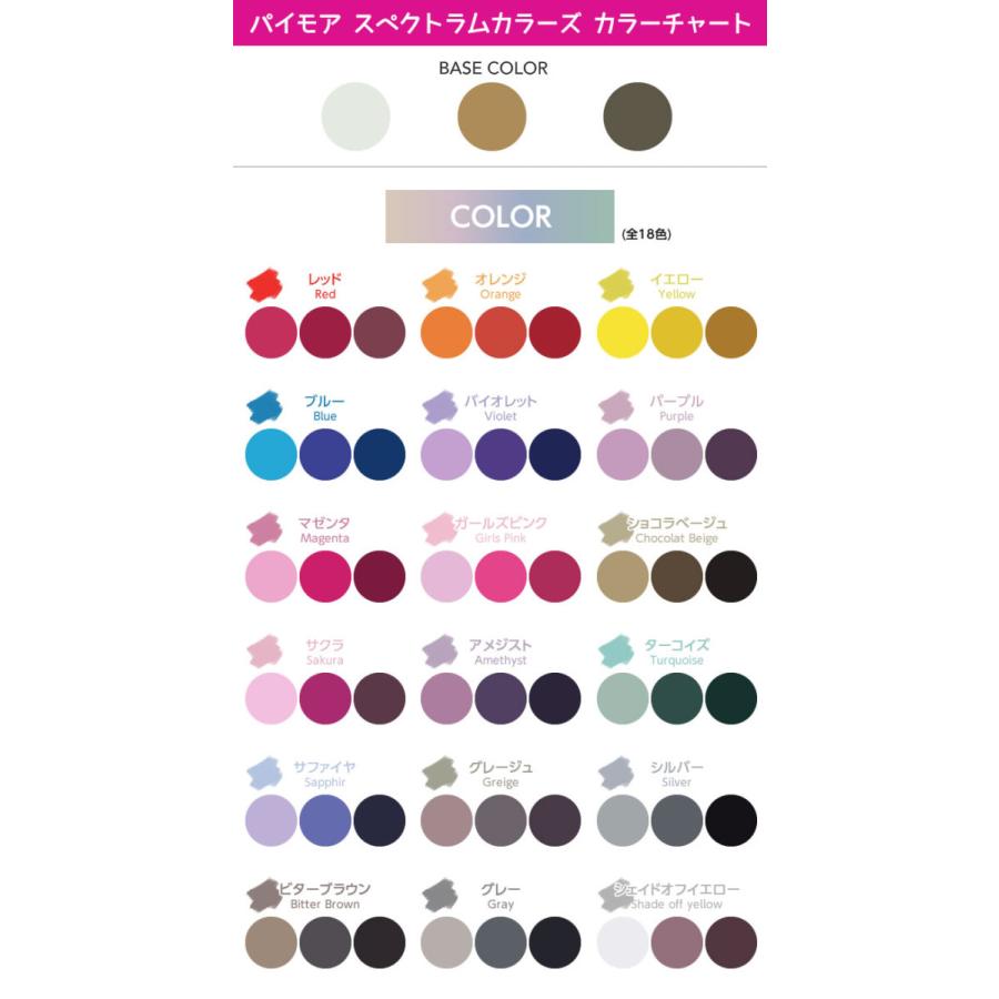 パイモア 【カラートリートメント】パイモア スペクトラムカラーズ