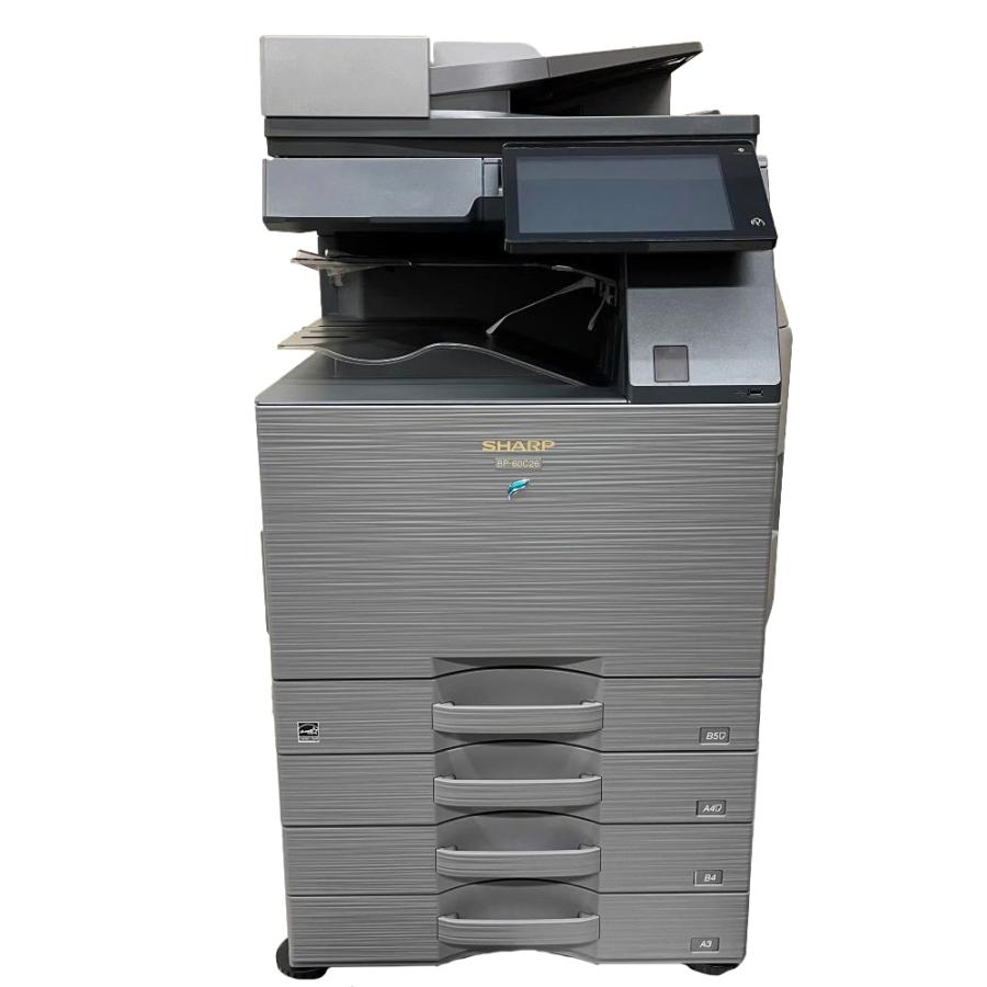 SHARP シャープ フルカラー複合機 BP-60C26 2022年製 総使用枚数 SHARP シャープ フルカラー複合機 BP-60C26 2022年製 総使用枚数