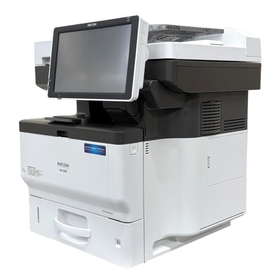 リコー（RICOH） A4モノクロ複合機 IM 430F カウンタ3050枚 モノクロ