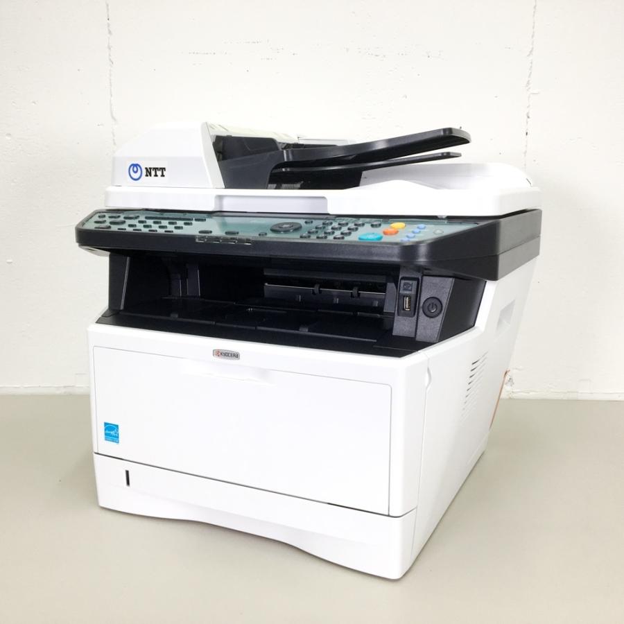 京セラ(NTT) ECOSYS M2535dn A4モノクロ複合機 新品トナーサービス付 使用枚数1955枚 2019年製 モノクロ 白黒