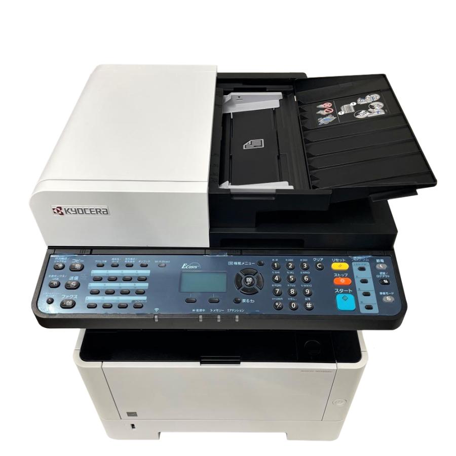 京セラ ECOSYS M2540dw A4モノクロ複合機 使用枚数1721枚 無線LAN USB モノクロ 白黒 コピー機 中古 c