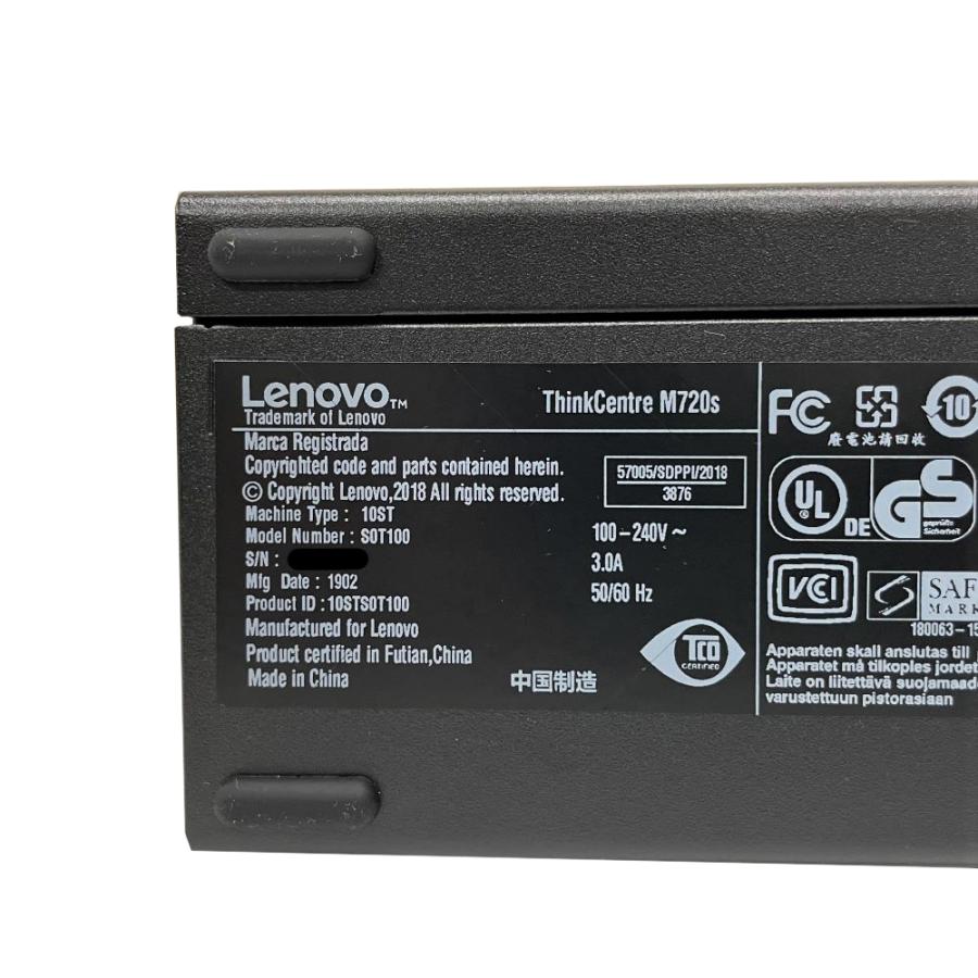 Lenovo Lenovo(レノボ) ThinkCentre M720s デスクトップ Lenovo Lenovo(レノボ) ThinkCentre M720s デスクトップ