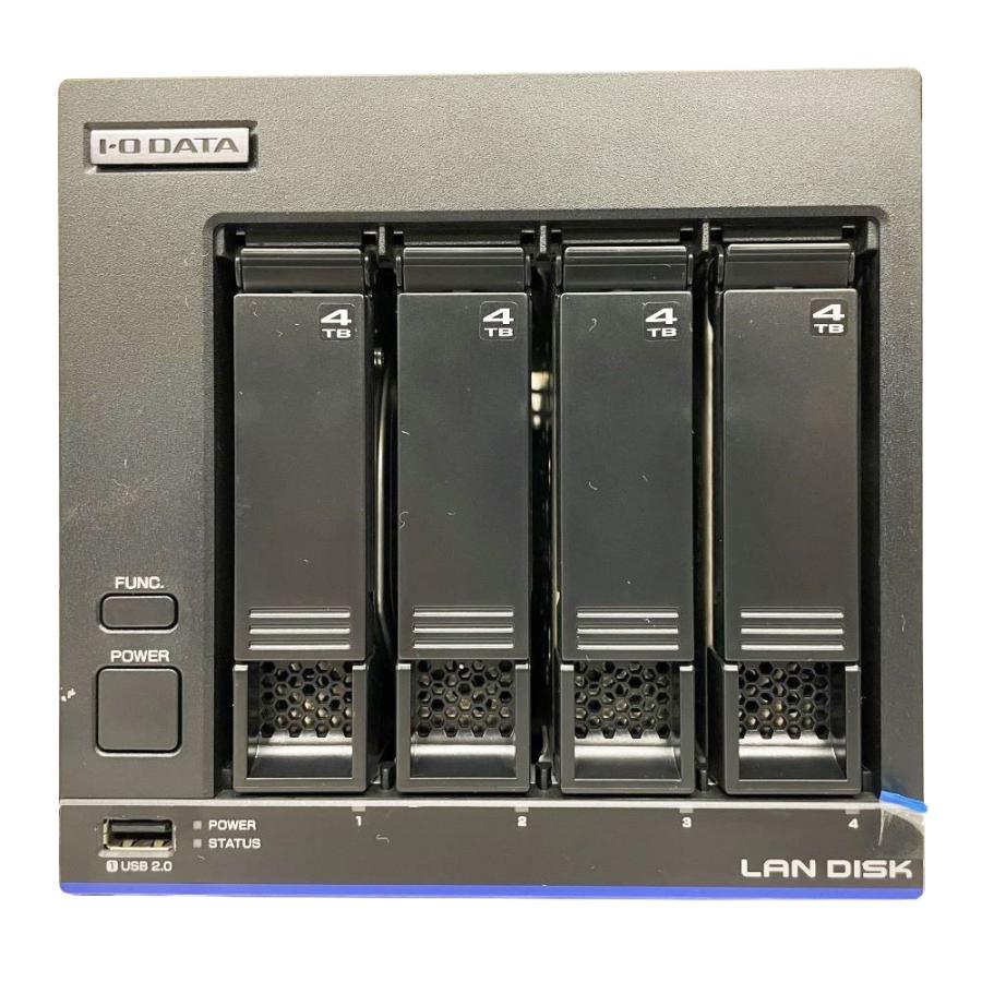 LAN DISK IOデータ NAS HDL4-X16 4ドライブ 16TB LinuxベースOS LAN DISK IOデータ NAS HDL4-X16 4ドライブ 16TB LinuxベースOS