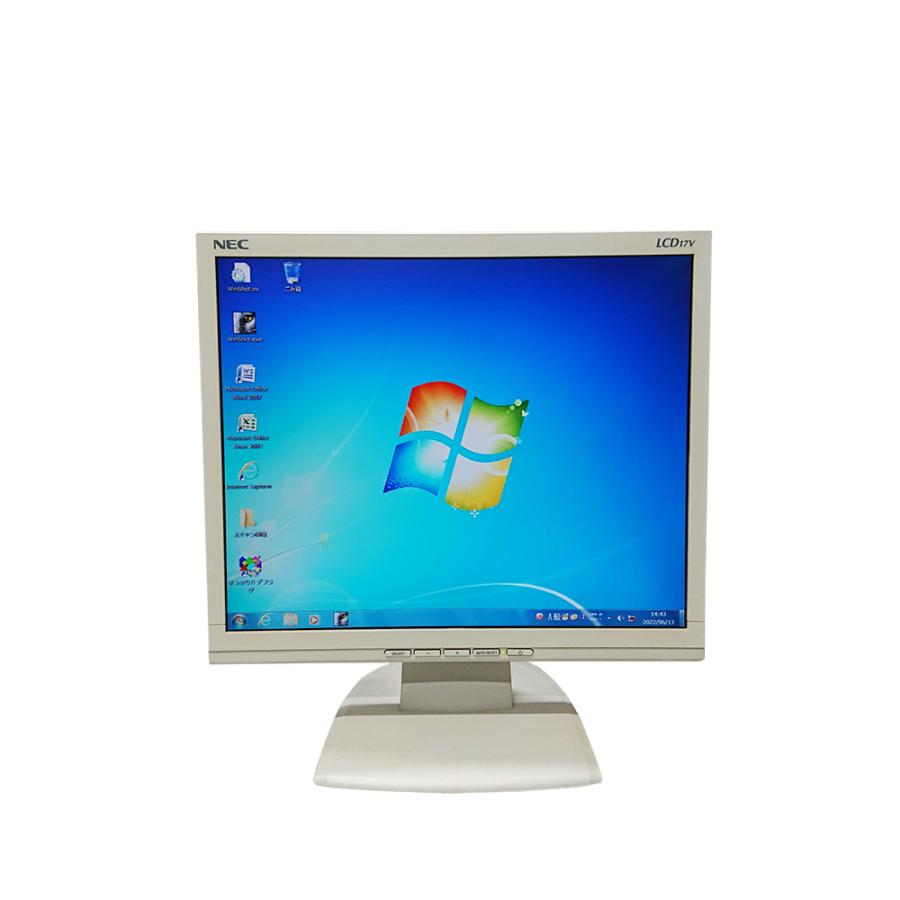 NEC NEC LCD17V-N 17型アナログ入力ディスプレイ 電源ケーブル付 PC