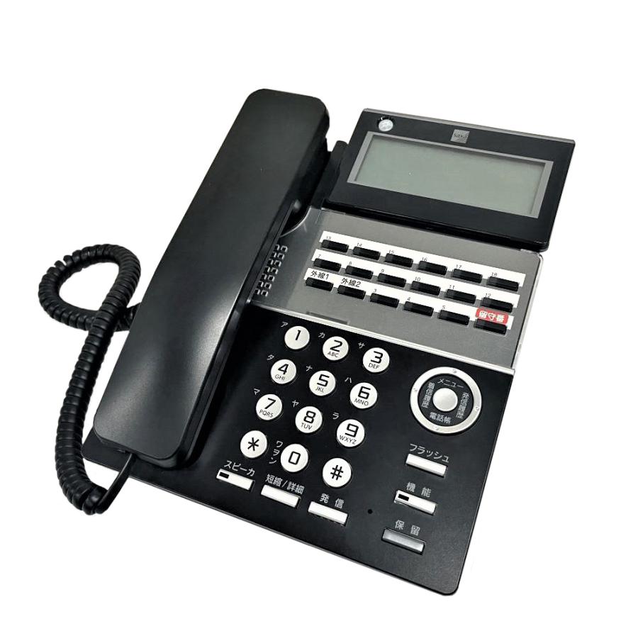 サクサ SAXA ビジネスホン PLATIAII Standard PT1000IIStd TD810K 18ボタン標準電話機6台セット  16IP局線ユニット 業務用 NTTひかり電話オフィス 中古