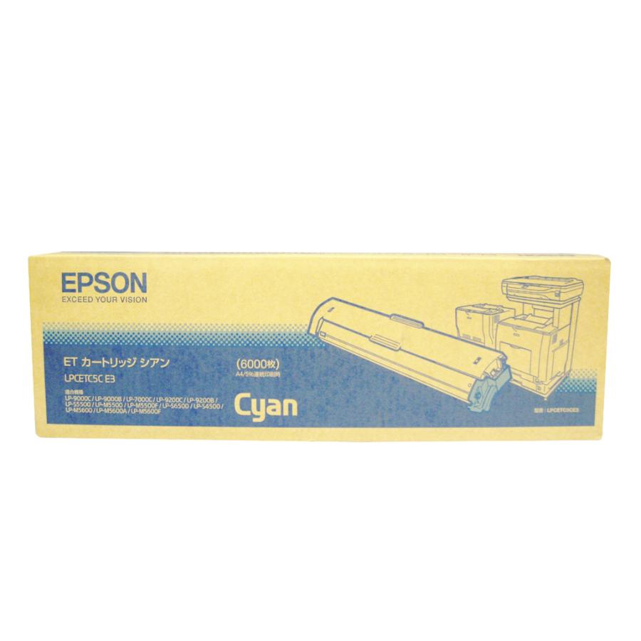 エプソン（EPSON） 純正トナーカートリッジ LPCETC5CE3 シアン
