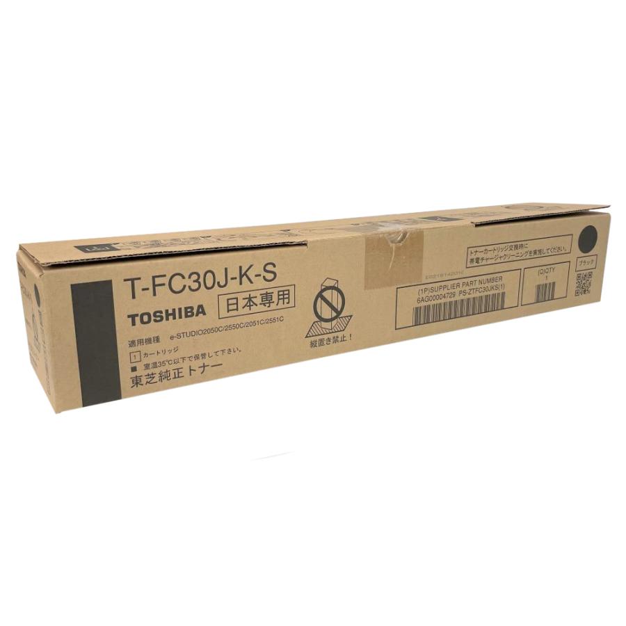 TOSHIBA 東芝 純正トナー T-FC30J-K-S ブラック 小容量 e-STUDIO 2050C 2550C 2051C 2551C ...