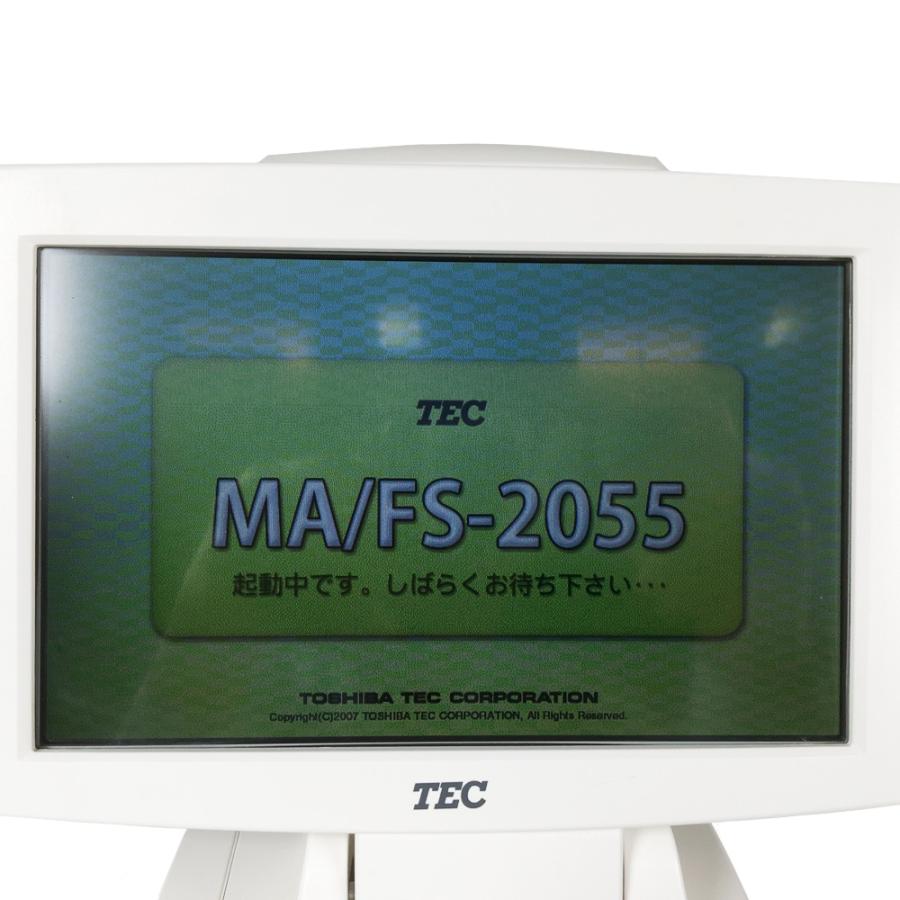 TOSHIBA 東芝テック MA-2055-V2-R ホワイト POSレジスター TOSHIBA 東芝テック MA-2055-V2-R ホワイト POSレジスター
