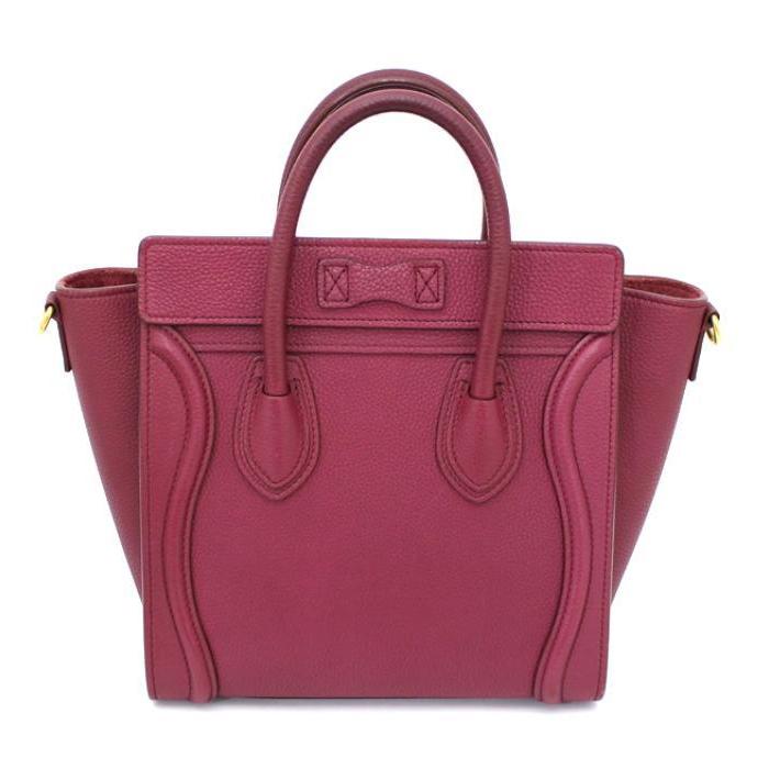 CELINE 広尾店 セリーヌ CELINE ラゲージ ナノショッパー 2WAYバッグ  