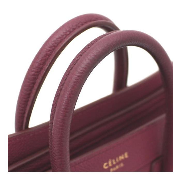 CELINE 広尾店 セリーヌ CELINE ラゲージ ナノショッパー 2WAYバッグ  