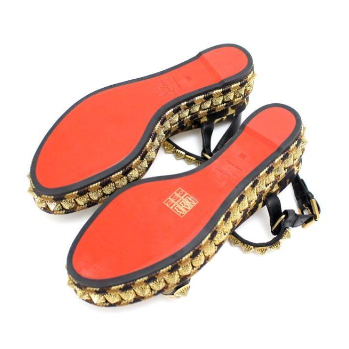 Christian Louboutin ピラミッドスタッズ サンダル 【公式通販】