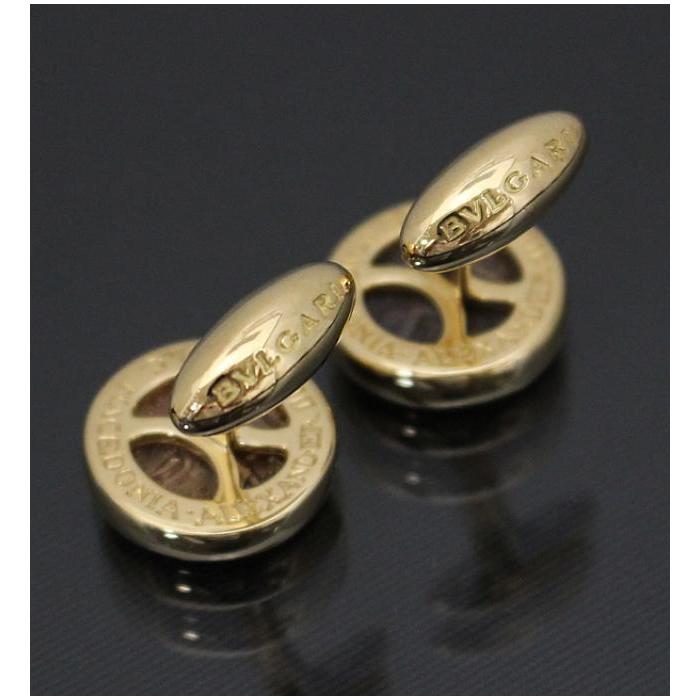 BVLGARI（ブルガリ） 広尾店 モネーテ 古代コイン カフス K18YG