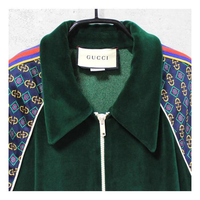 広尾店】グッチ GUCCI バイマテリアル オーバーサイズ ジャケット 