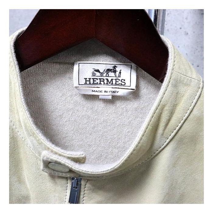 HERMES（エルメス） 【広尾店】エルメス カシミヤ100％ ブルゾン 山羊