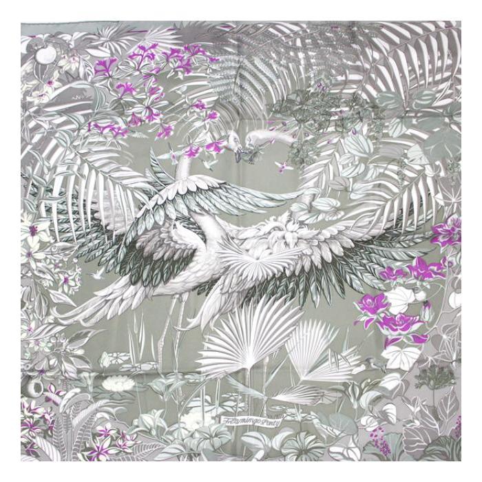 HERMES（エルメス） 【広尾店】エルメス カレ90【フラミンゴパーティ