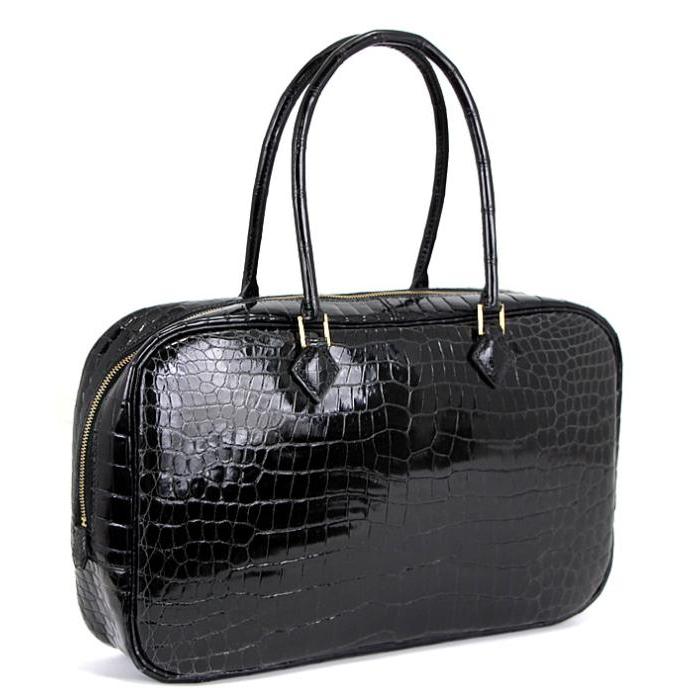 HERMES（エルメス） 【広尾店】エルメス プリュムエラン 28 クロコ