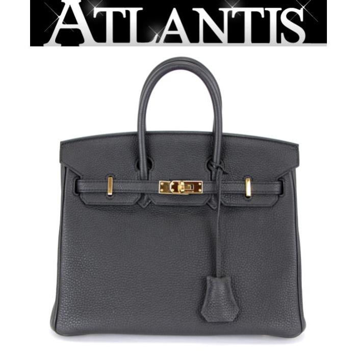 Birkin 【広尾店】美品 エルメス HERMES バーキン25 トゴ 黒 G金具 X