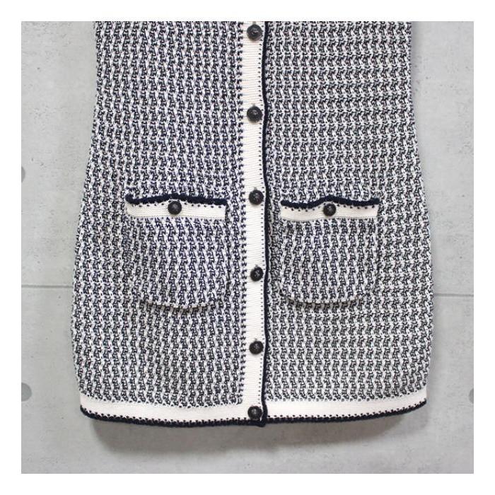 CHANEL 【広尾店】極美品 シャネル 22SS ノースリーブ ニット CHANEL 【広尾店】極美品 シャネル 22SS ノースリーブ ニット