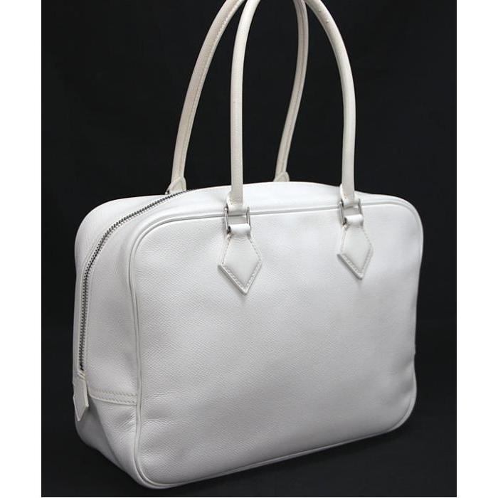 HERMES（エルメス） 【広尾店】エルメス プリュム28 エプソン 白