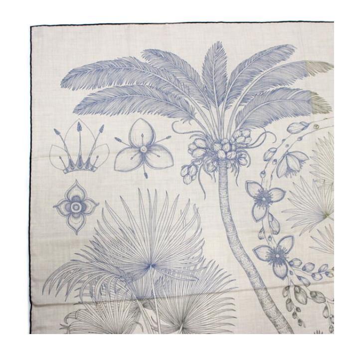 HERMES 【広尾店 】エルメス カレ140 『ヤシの目録』大判 HERMES 【広尾店 】エルメス カレ140 『ヤシの目録』大判