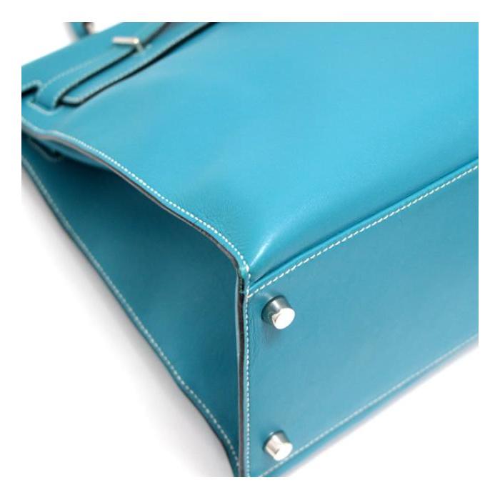 HERMES（エルメス） 【広尾店】エルメス ケリーフラット35 ブルー