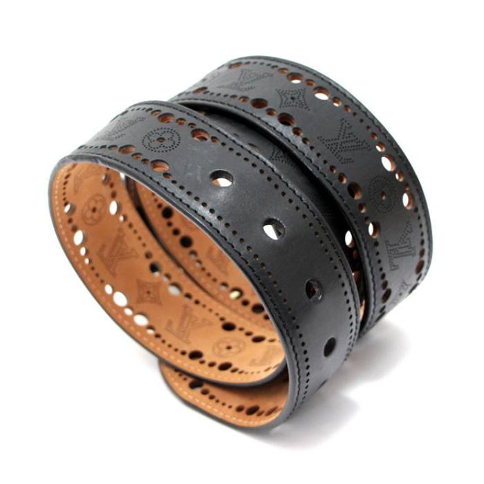 ルイヴィトン　ベルト ベルト・LV ディメンション 40MM リバーシブル ダミエ・グラフィット