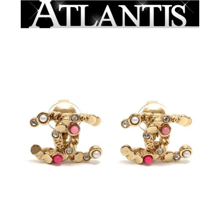 CHANEL 【広尾店】シャネル ココマーク ミニ パール イヤリング A19S 