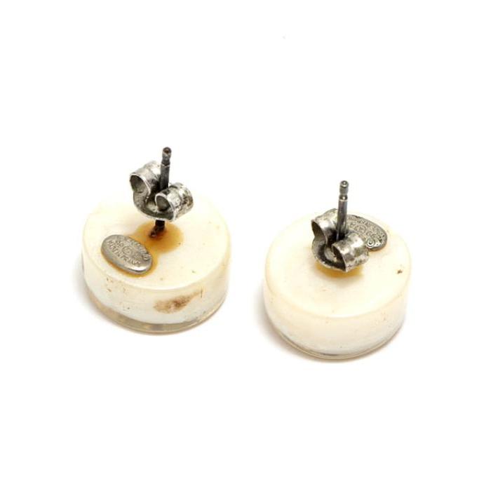 CHANEL 【広尾店】シャネル ココマーク 丸型 ミニ ピアス 99A 12128  