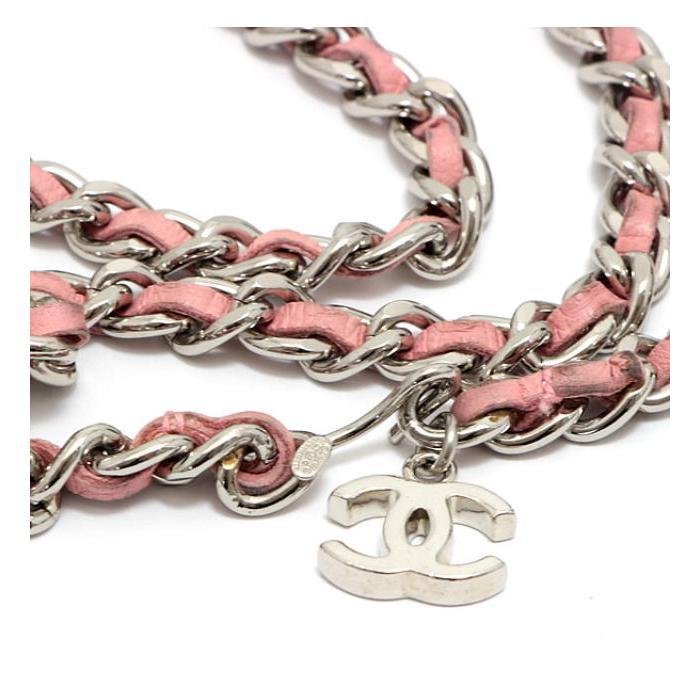 シャネルココマーク★チェーンベルト★CHANEL 楽天市場】【中古】CHANEL シャネル チェーンベルト ココマーク