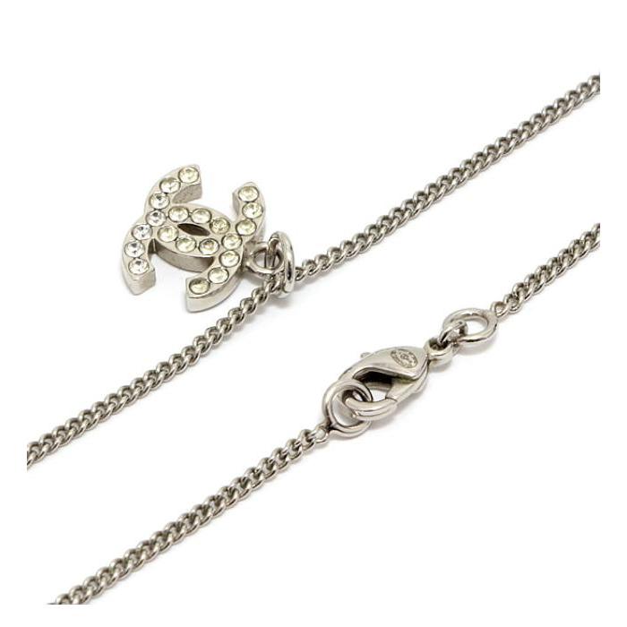 CHANEL 【広尾店】シャネル ココマーク ネックレス シルバー CHANEL 【広尾店】シャネル ココマーク ネックレス シルバー