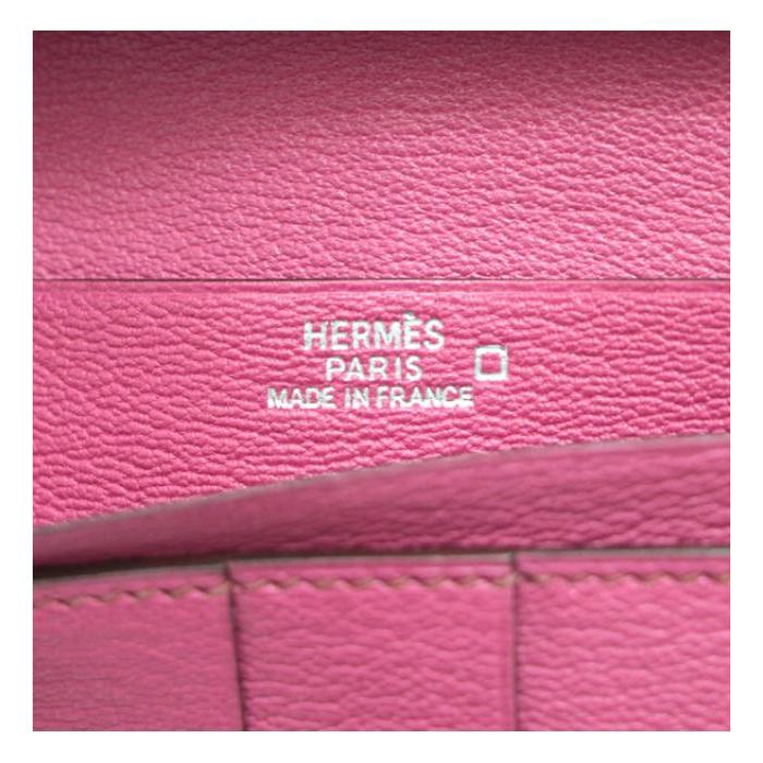 HERMES（エルメス） 【広尾店】美品 ベアンクラシック 長財布 クロコ