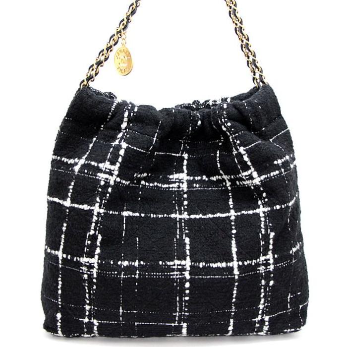 CHANEL22ハンドバッグ  ツィード新品未使用 お出かけスタイルに＋☆】シャネル 22 ハンドバッグ ツイード (CHANEL
