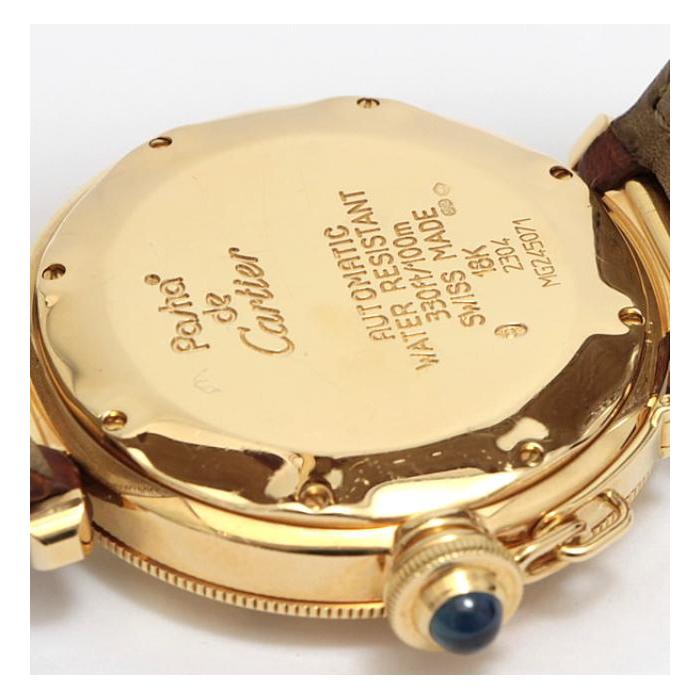 Cartier 【広尾店】カルティエ　パシャ38 デイト W3007556 K18YG メンズ 腕時計｜atlantis｜04