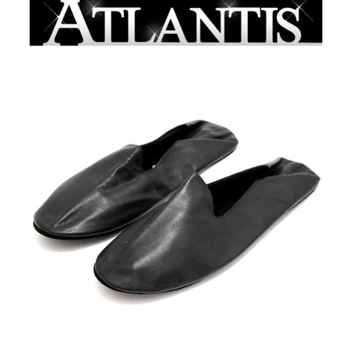 PRADA スリッポン　ナッパーレザー PRADA（プラダ） 【広尾店】プラダ レザー スリッパ size:M : atlantis
