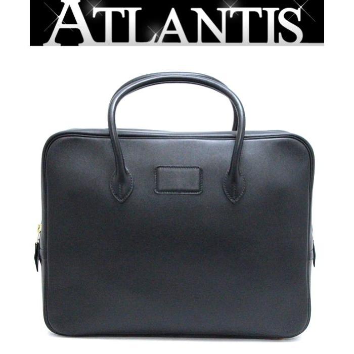 HERMES 【広尾店】エルメス エッフェル ブリーフケース 黒 HERMES 【広尾店】エルメス エッフェル ブリーフケース 黒