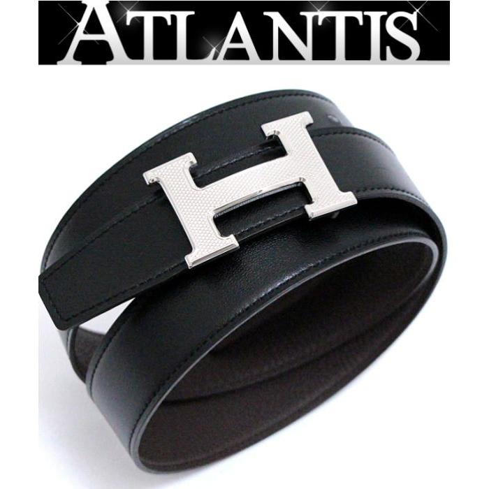 HERMES（エルメス） 【広尾店】エルメス コンスタンス Hベルト 黒