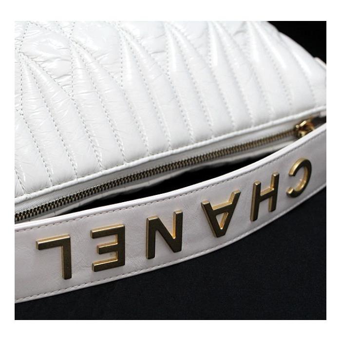 マトラッセ 【広尾店】シャネル CHANEL 2WAYバッグ キルティング 白