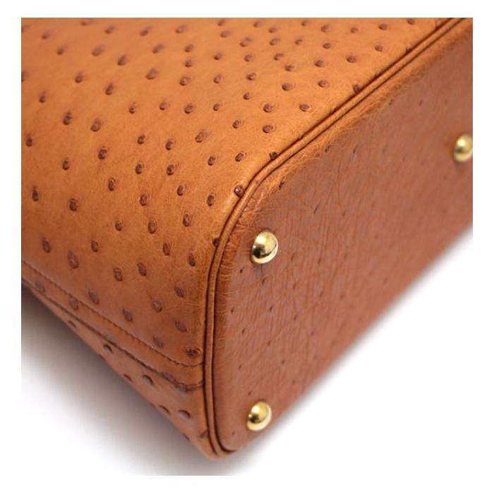 ボリード 【広尾店】美品 エルメス HERMES ボリード35 オーストリッチ