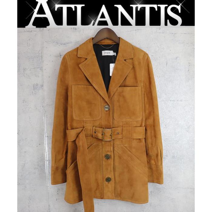 コーチスエードトレンチコート