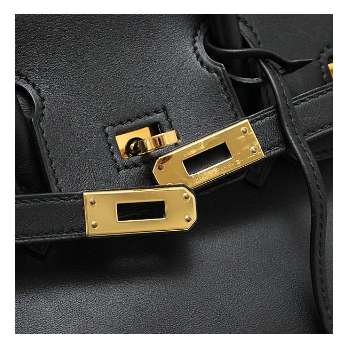 HERMES（エルメス） 【広尾店】HERMES バーキン25 スイフト 黒 G金具 D