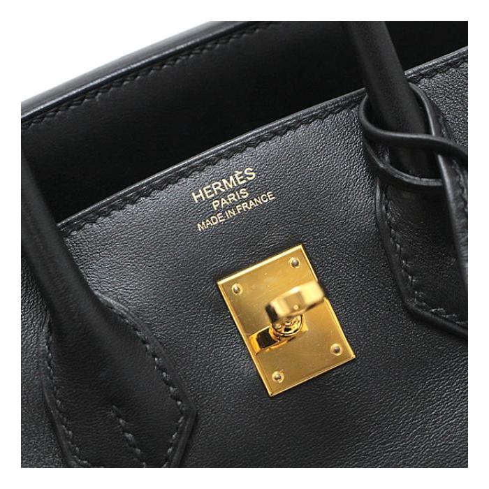 HERMES（エルメス） 【広尾店】HERMES バーキン25 スイフト 黒 G金具 D