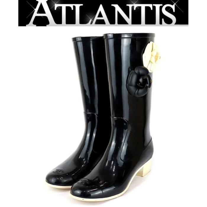 CHANEL（シャネル） 【広尾店】シャネル カメリア レインブーツ size38 
